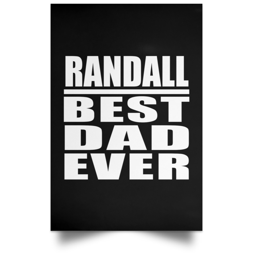 Randall Best Dad Ever - Poster Portrait