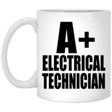A+ Electrical Technician - 11oz Coffee Mug
