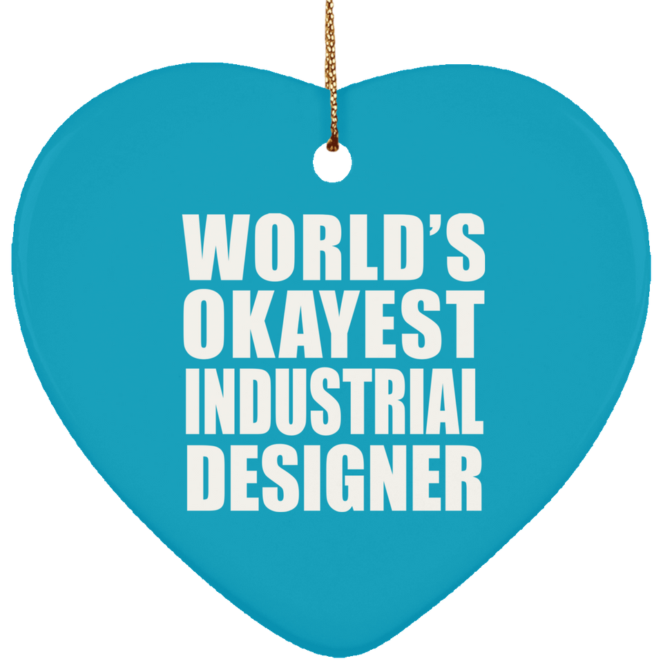 World's Okayest Industrial Designer - Heart Ornament