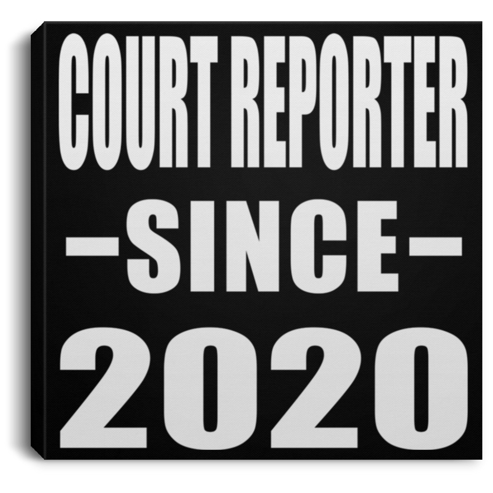Court Reporter Since 2020 - Canvas Square