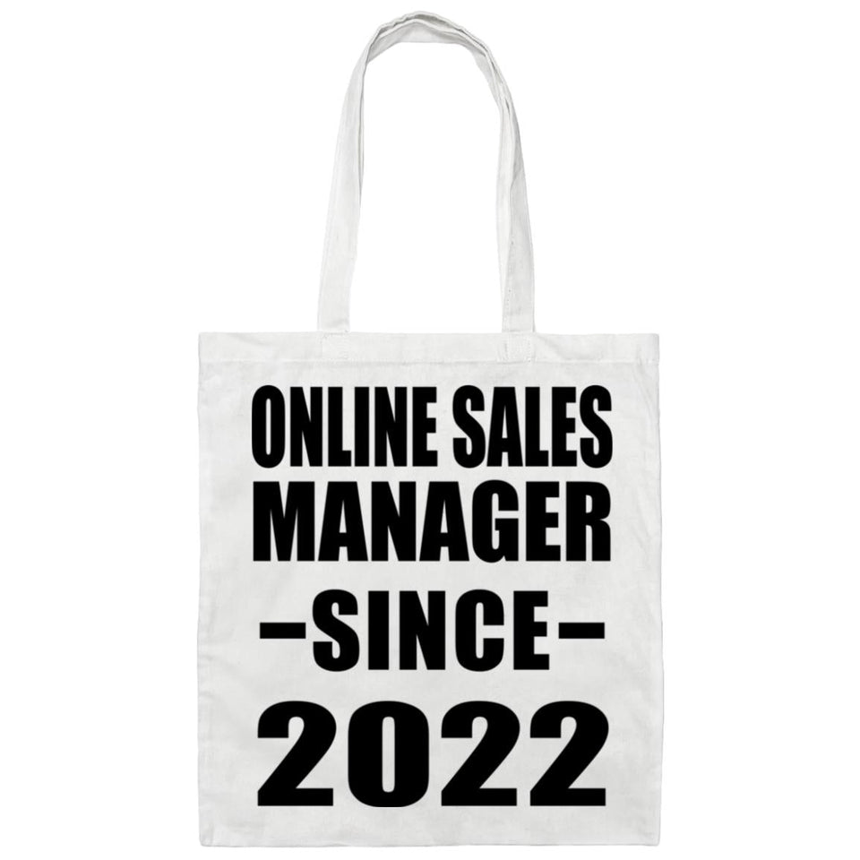 Online Sales Manager Since 2022 - Tote Bag White