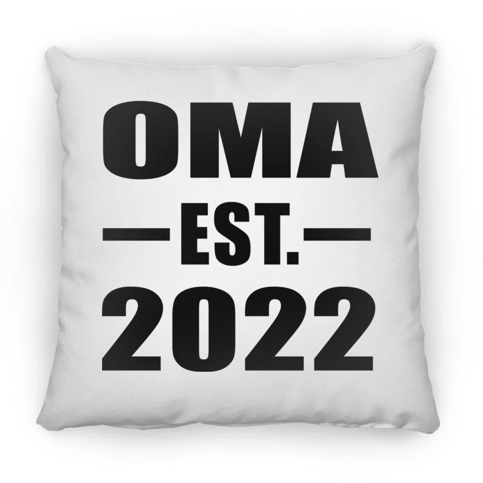 Oma Established EST. 2022 - Throw Pillow