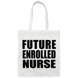 Future Enrolled Nurse - Tote Bag White
