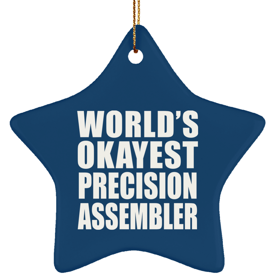 World's Okayest Precision Assembler - Star Ornament