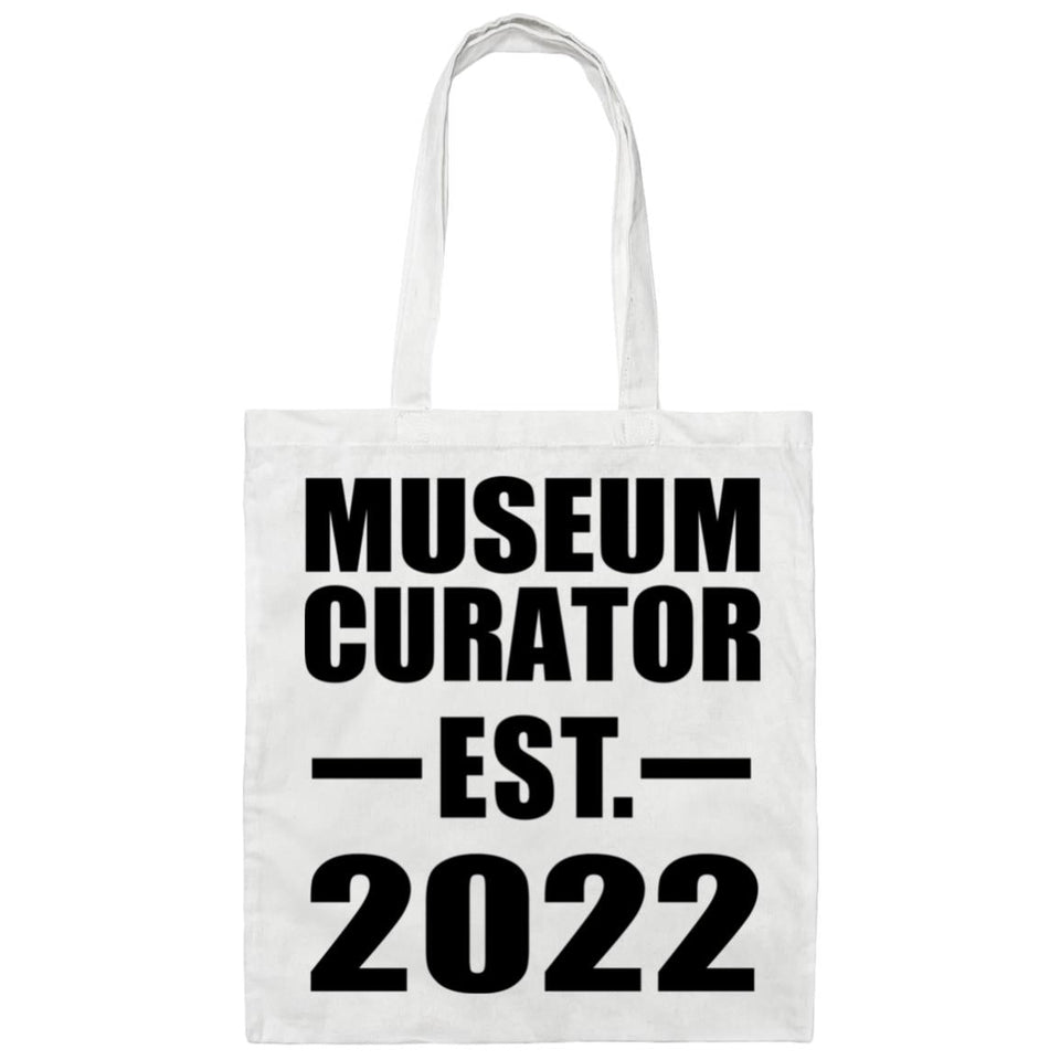 Museum Curator Established EST. 2022 - Tote Bag White