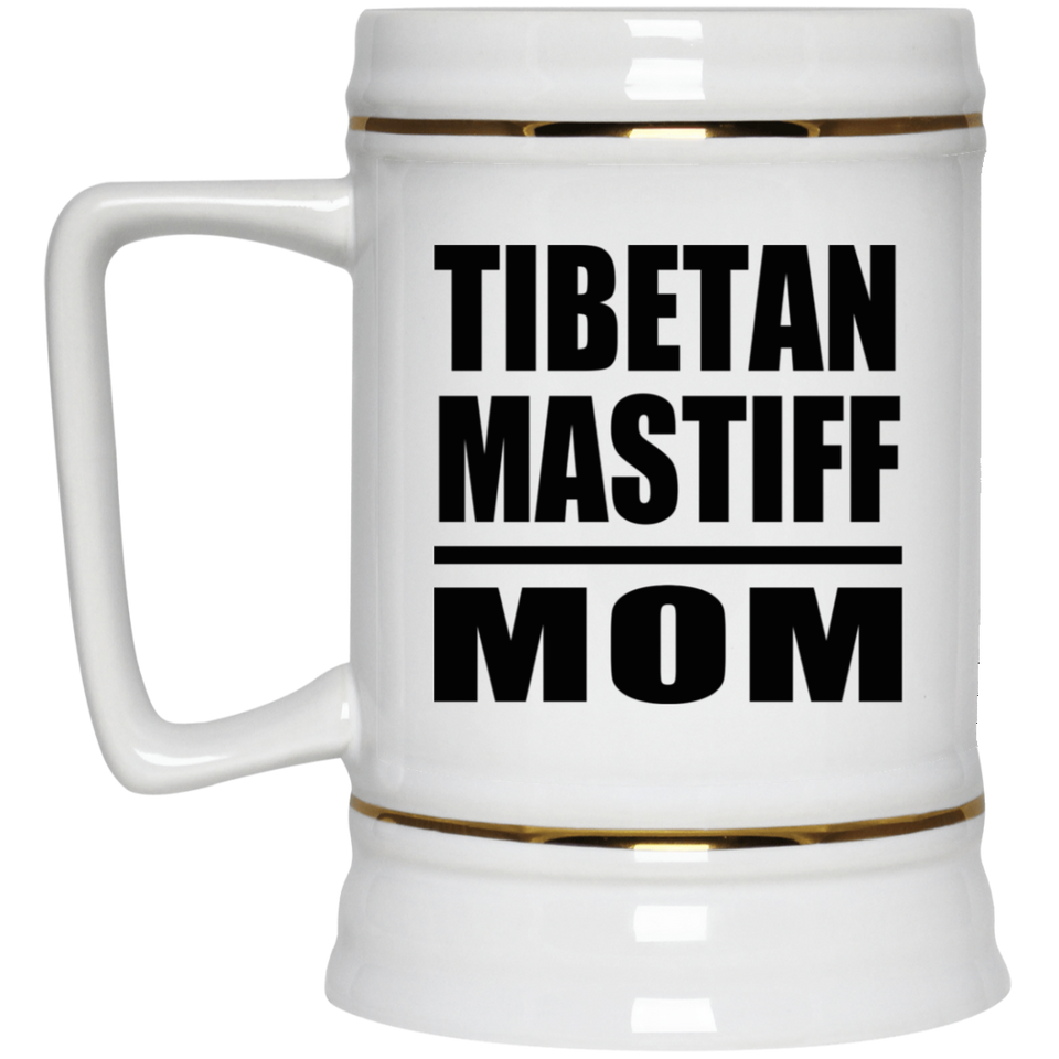 Tibetan Mastiff Mom - Beer Stein