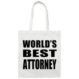 World's Best Attorney - Tote Bag White