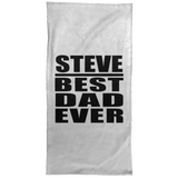 Steve Best Dad Ever - Hand Towel