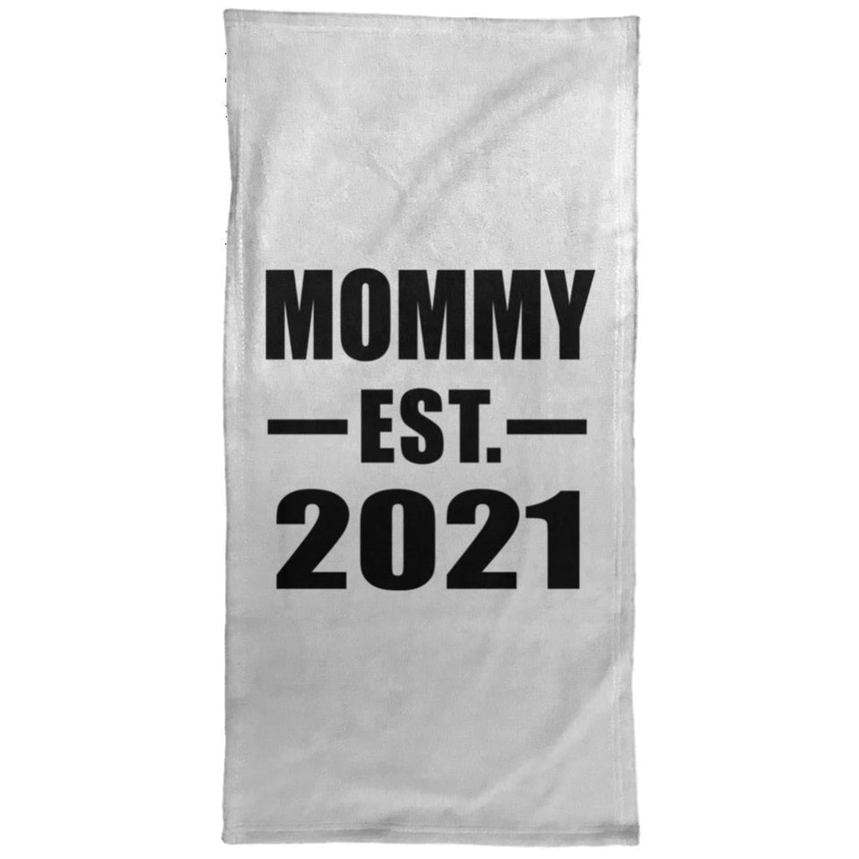 Mommy Established EST. 2021 - Hand Towel