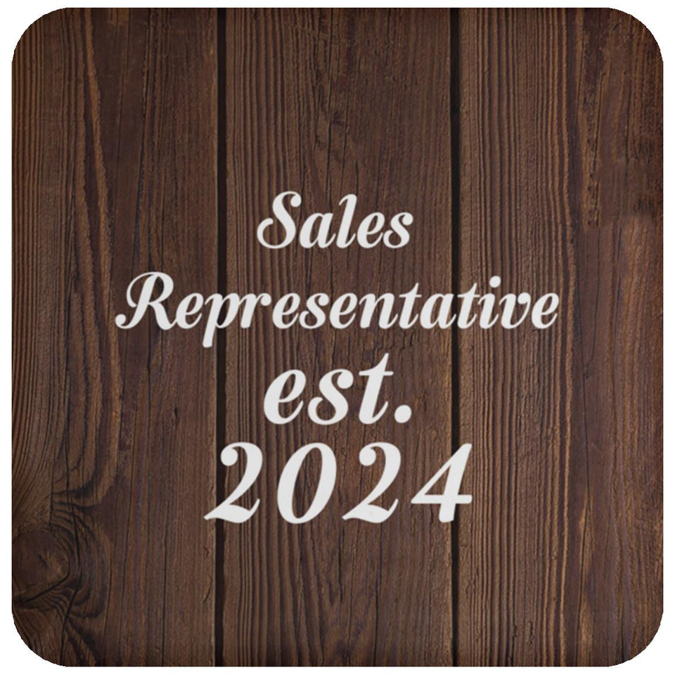 Sales Representative Established Est. 2024 - Drink Coaster D
