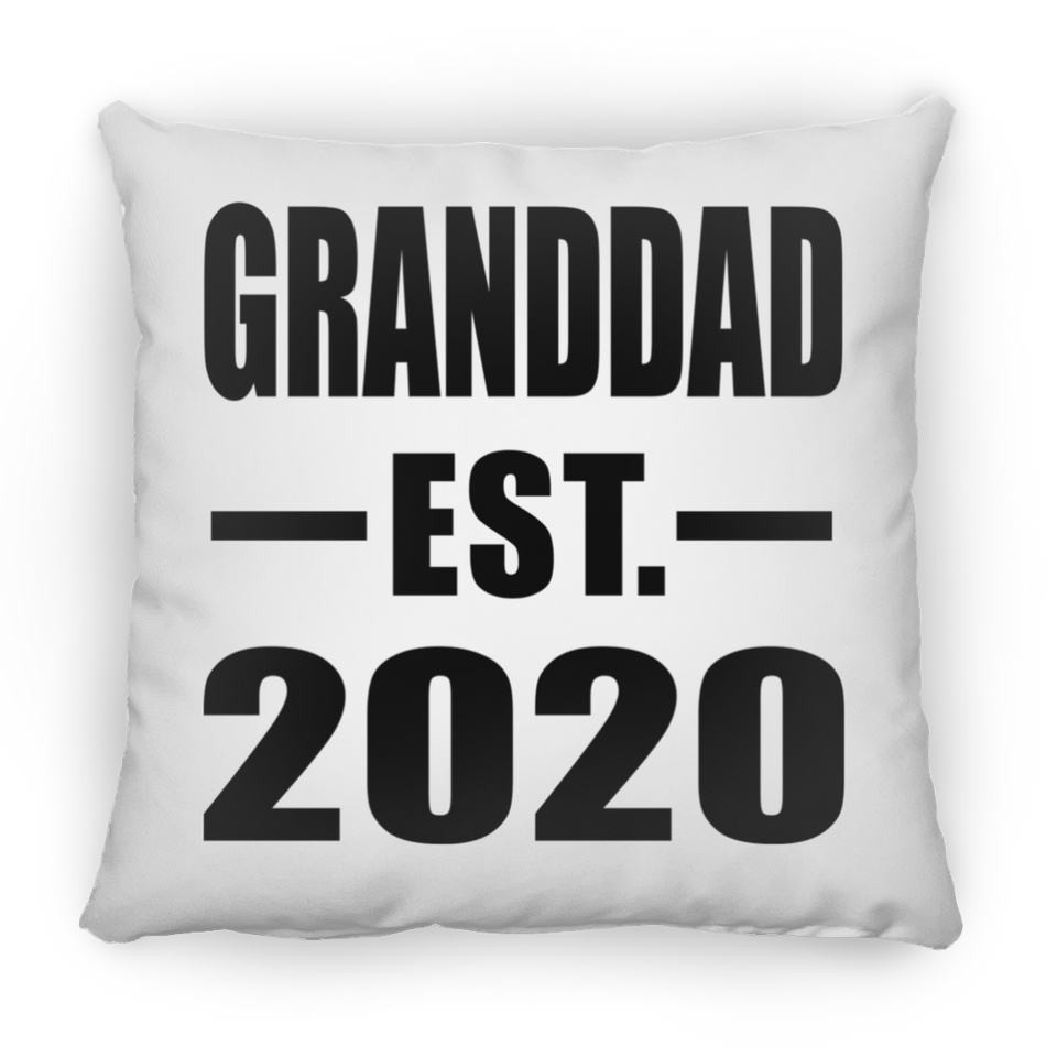 Granddad Established EST. 2020 - Throw Pillow
