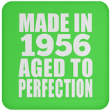 68th Birthday Made In 1956 Aged to Perfection - Drink Coaster
