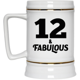 12th Birthday 12 & Fabulous - Beer Stein