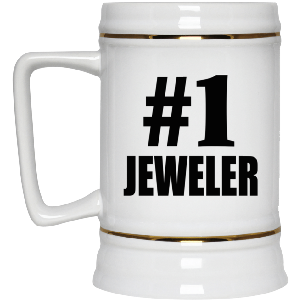 Number One #1 Jeweler - Beer Stein