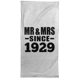95th Anniversary Mr & Mrs Since 1929 - Hand Towel