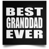 Best Granddad Ever - Poster Square