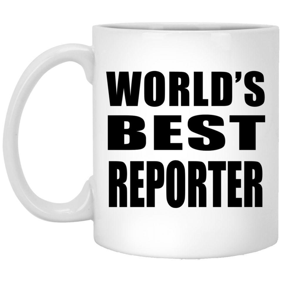 World's Best Reporter - 11 Oz Coffee Mug
