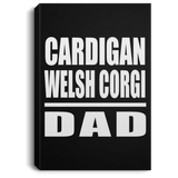 Cardigan Welsh Corgi Dad - Canvas Portrait