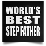 World's Best Step Father - Poster Square