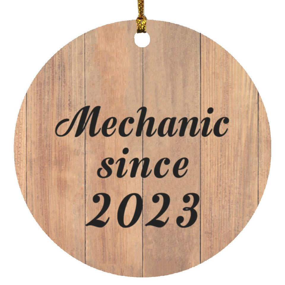Mechanic Since 2023 - Circle Ornament C