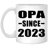 Opa Since 2023 - 11oz Coffee Mug