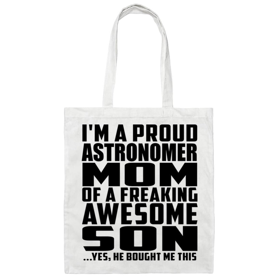 Proud Astronomer Mom Of Awesome Son - Tote Bag White