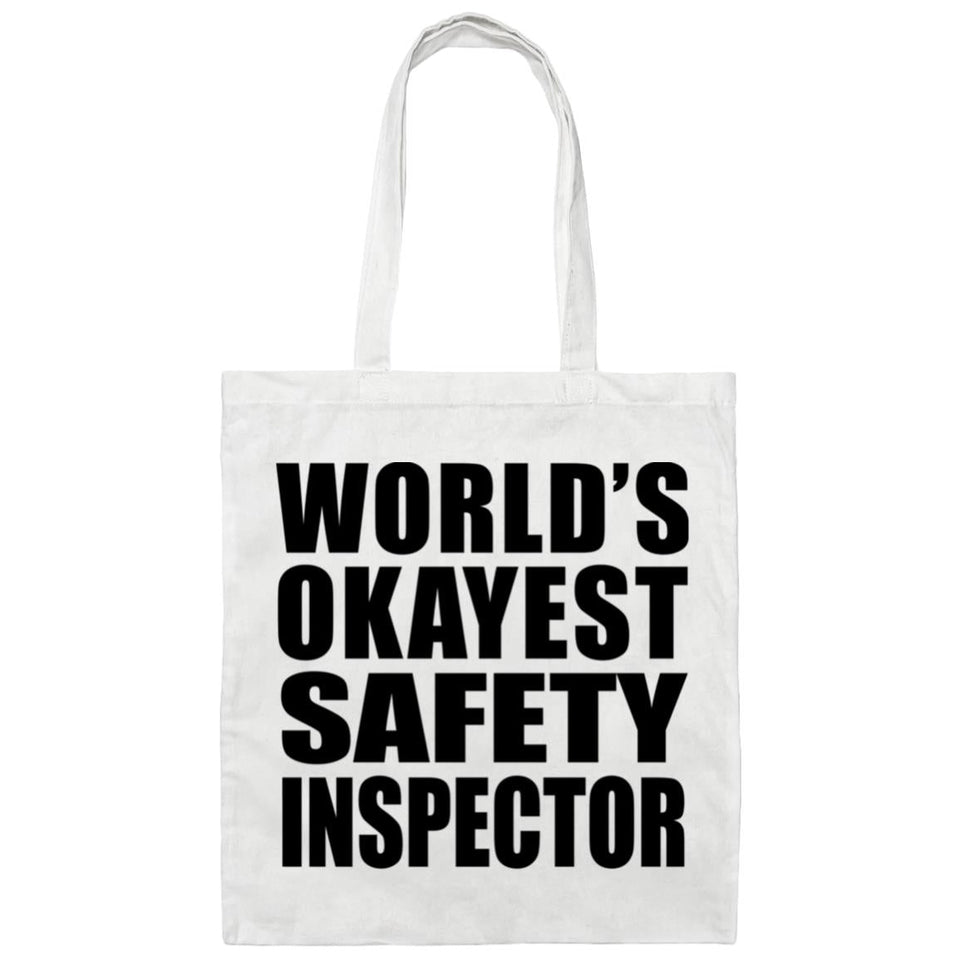 World's Okayest Safety Inspector - Tote Bag White