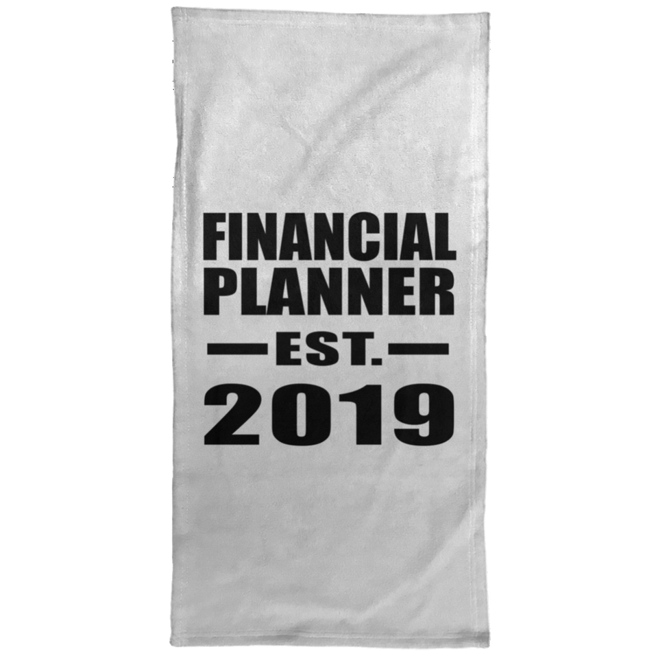 Financial Planner Established EST. 2019 - Hand Towel