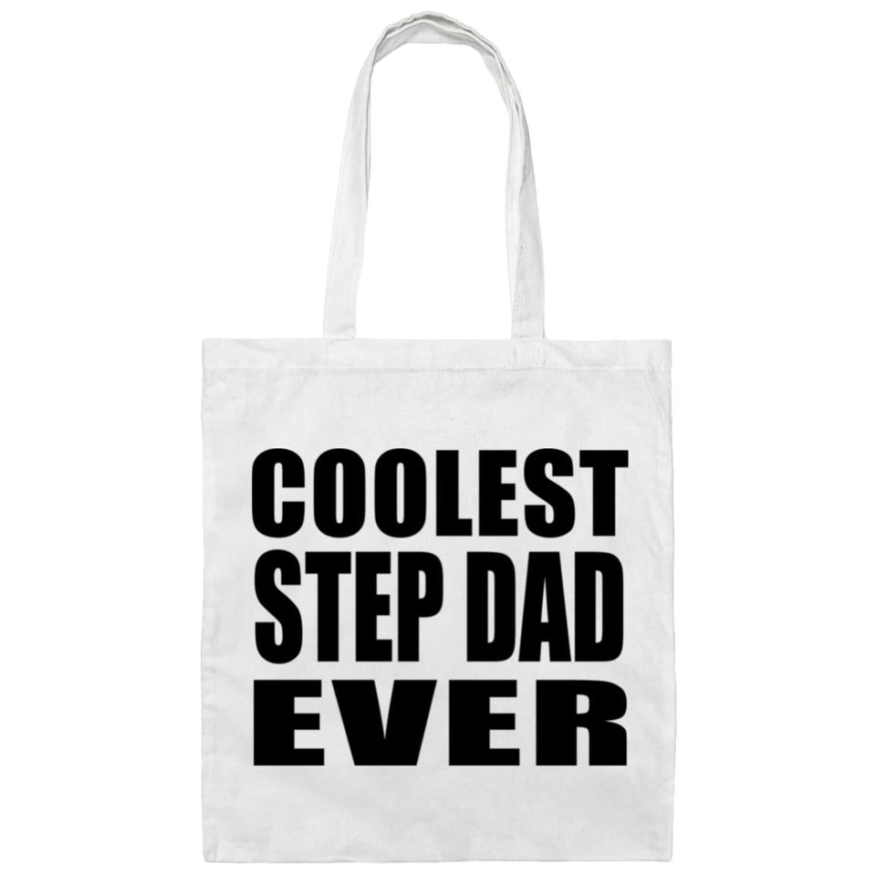 Coolest Step Dad Ever - Tote Bag White