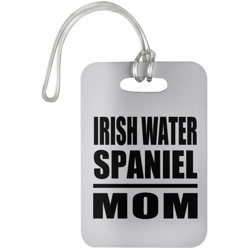 Irish Water Spaniel Mom - Luggage Bag Tag