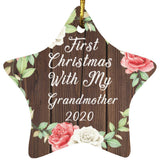 First Christmas With My Grandmother 2020 - Star Ornament A