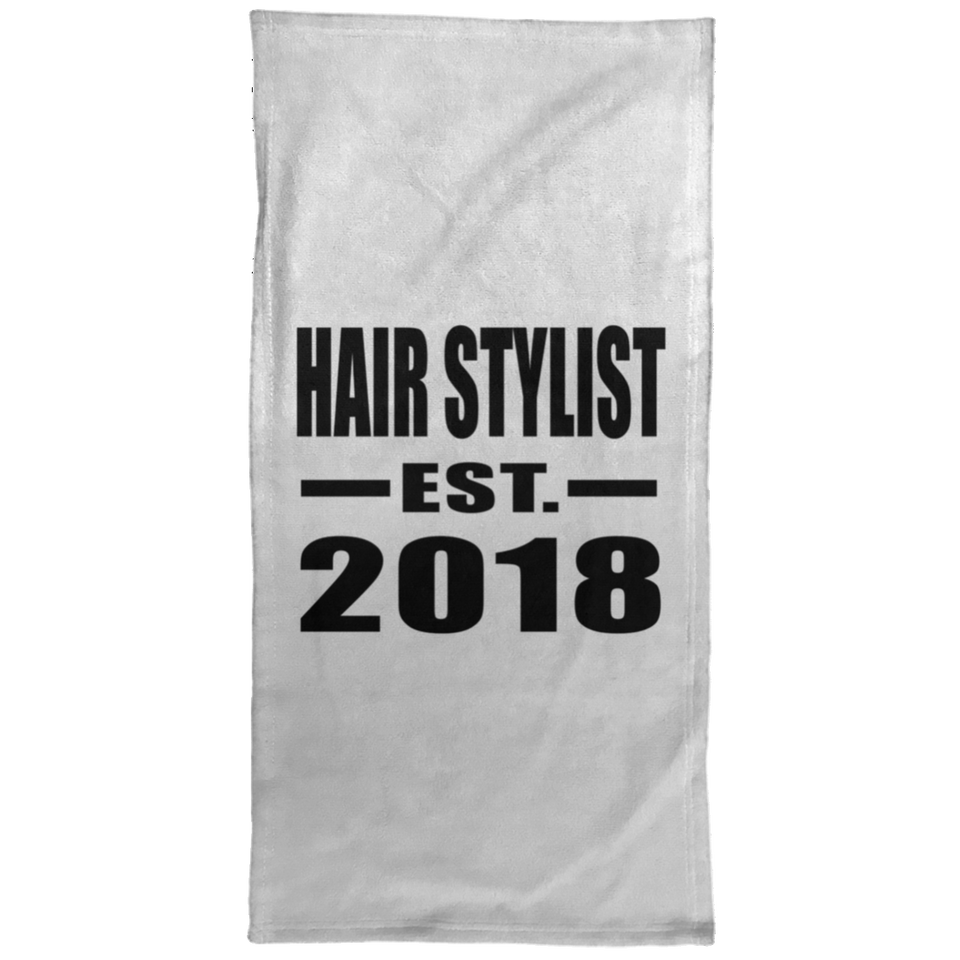 Hair Stylist Established EST. 2018 - Hand Towel