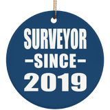 Surveyor Since 2019 - Circle Ornament