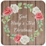 Gail Baby's First Christmas - Drink Coaster B