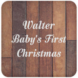 Walter Baby's First Christmas - Drink Coaster E