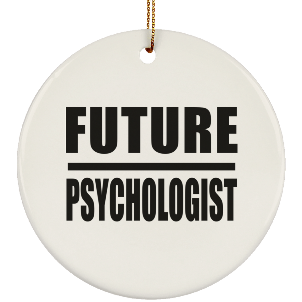 Future Psychologist - Circle Ornament