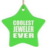 Coolest Jeweler Ever - Star Ornament