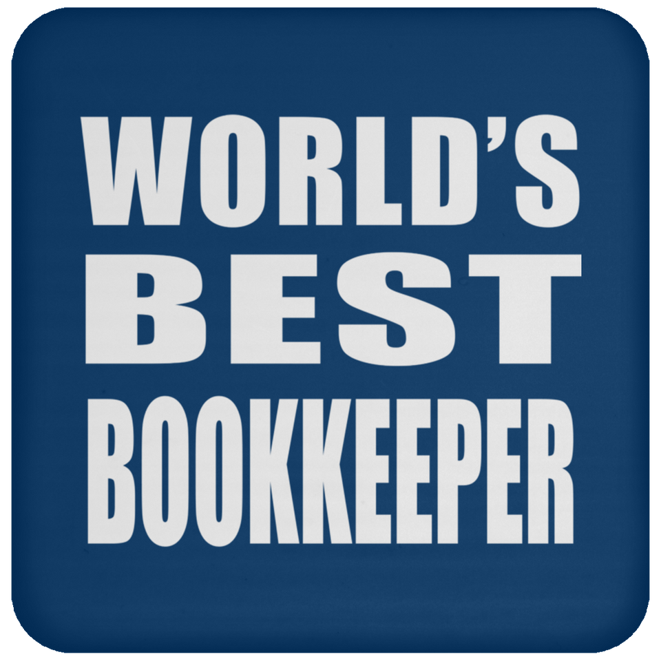 World's Best Bookkeeper - Drink Coaster