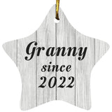 Granny Since 2022 - Star Ornament F