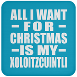 All I Want For Christmas Is My Xoloitzcuintli - Coaster