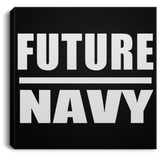 Future Navy - Canvas Square