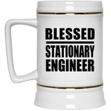 Blessed Stationary Engineer - Beer Stein