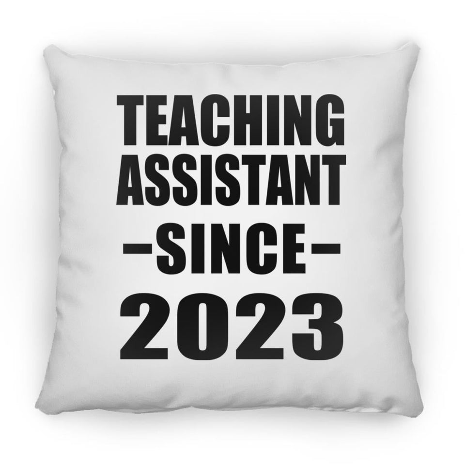 Teaching Assistant Since 2023 - Throw Pillow
