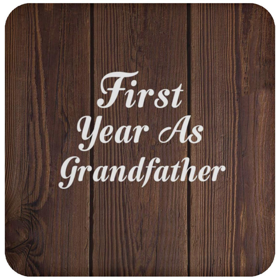 First Year As Grandfather - Drink Coaster D