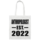 Anthropologist Established EST. 2022 - Tote Bag White