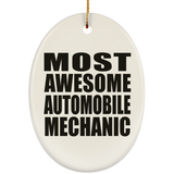 Most Awesome Automobile Mechanic - Oval Ornament
