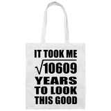 103rd Birthday Took Square Root of 10609 Years To Look Good - Tote Bag White