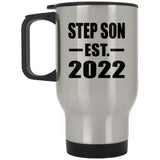 Step Son Established EST. 2022 - Silver Travel Mug