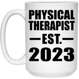 Physical Therapist Established EST. 2023 - 15oz Coffee Mug