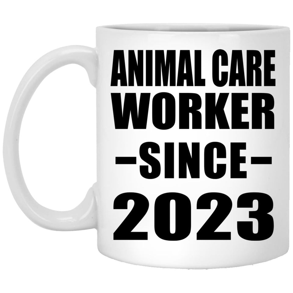 Animal Care Worker Since 2023 - 11oz Coffee Mug